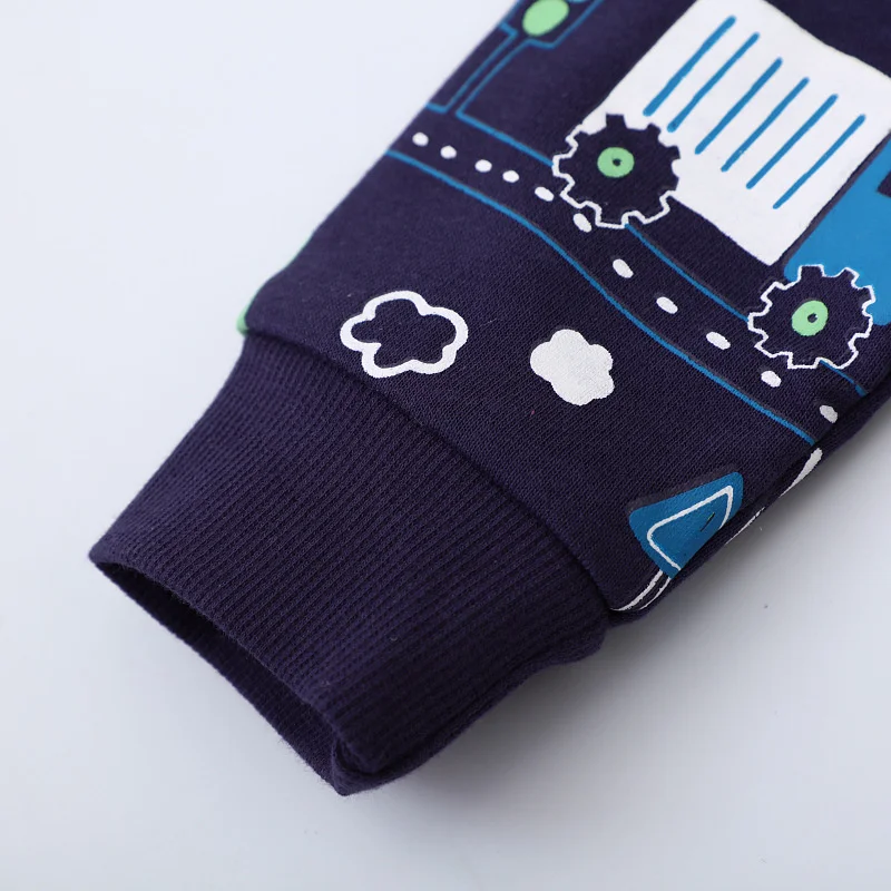Jumping Meters 2-7T Boys & Girls Long Sleeve Hooded Sweatshirt Car Theme Baby Sport Shirt Autumn Spring Pullover Top