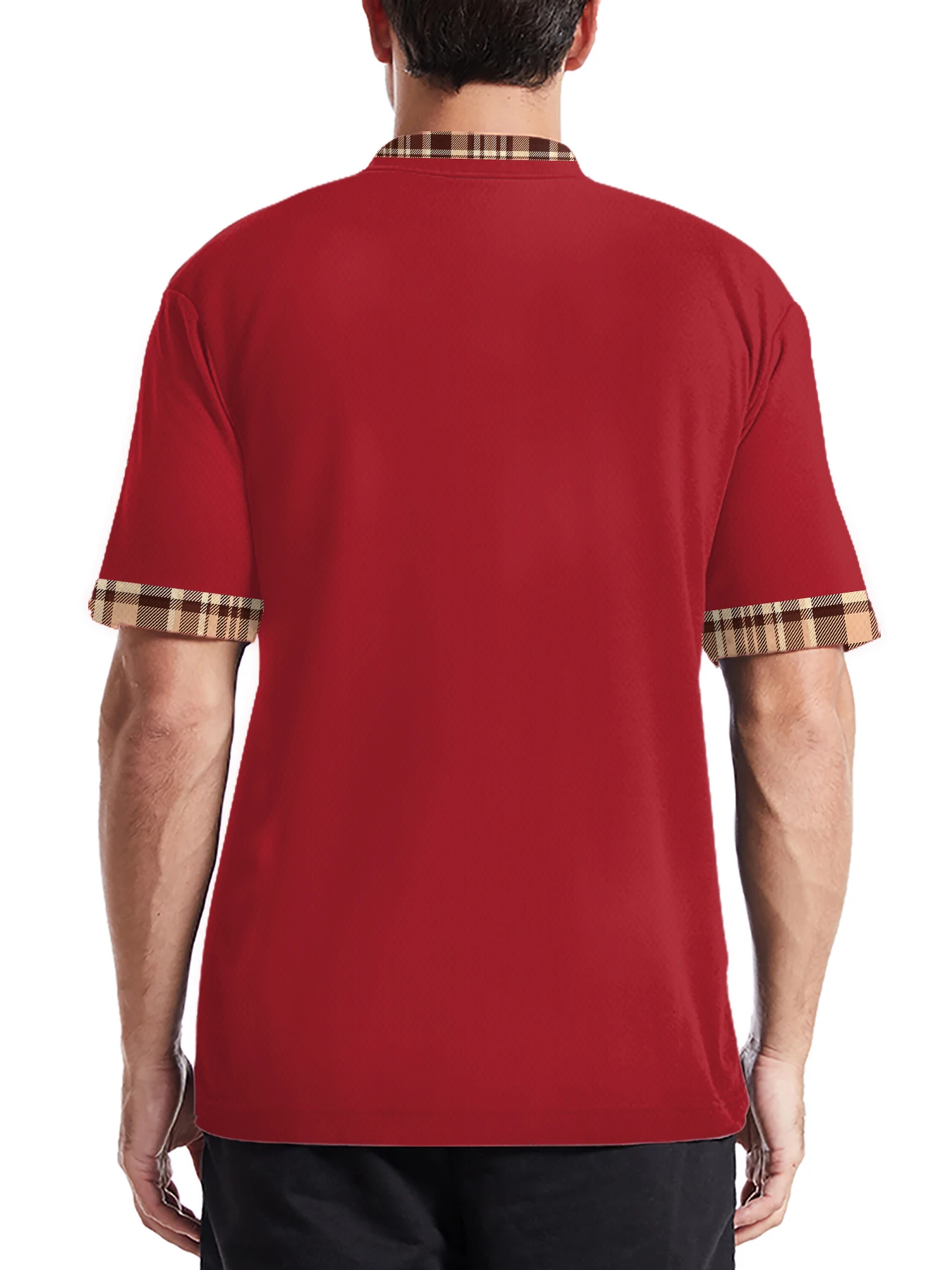 2026 Summer Men's Polo Shirt - 3D Printed Design Breathable Lightweight Thin Casual Simple Versatile Men's Clothing