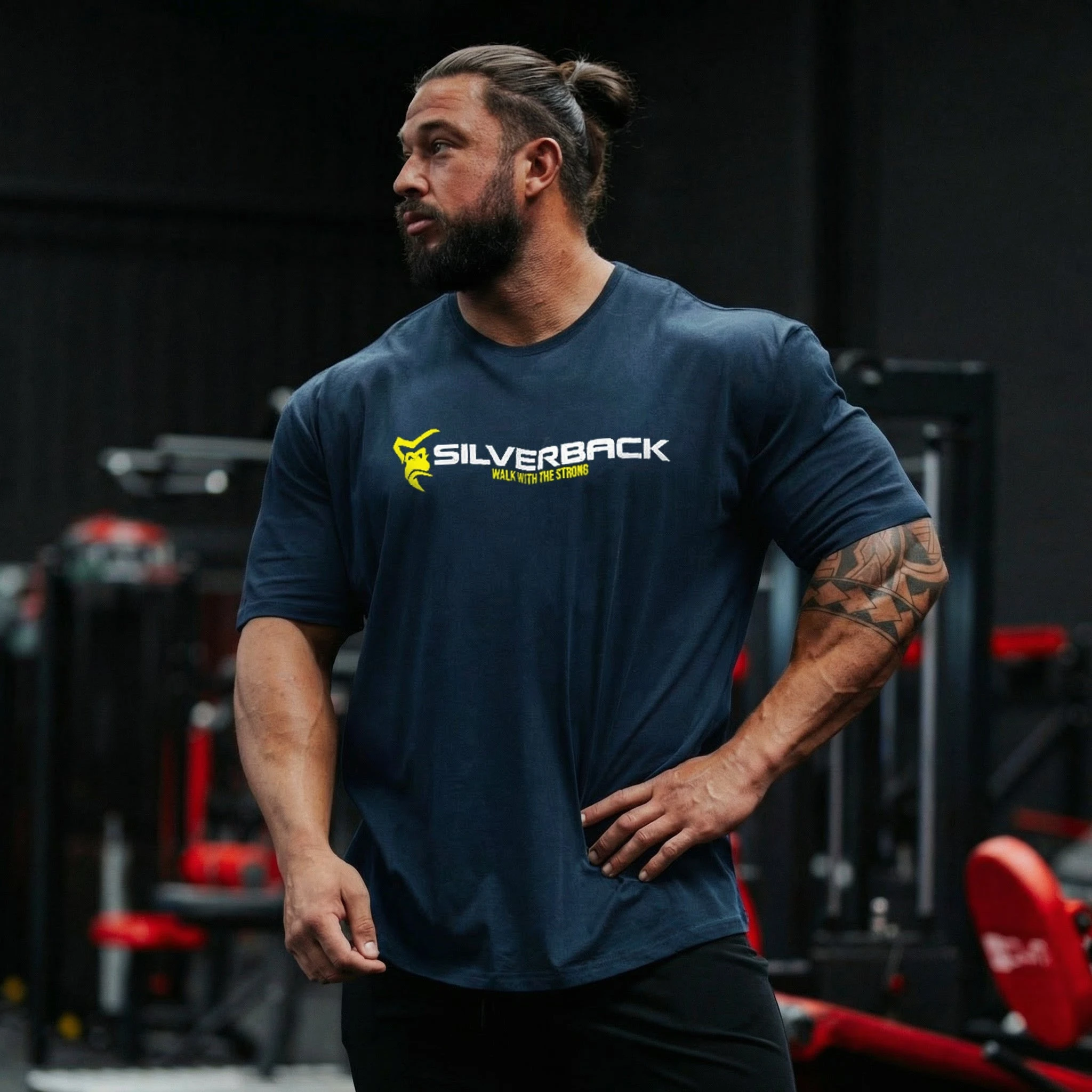 2026 GYM Gorilla Print T-shirt Strength Club 2026 T-Shirt – Silverback Gymwear