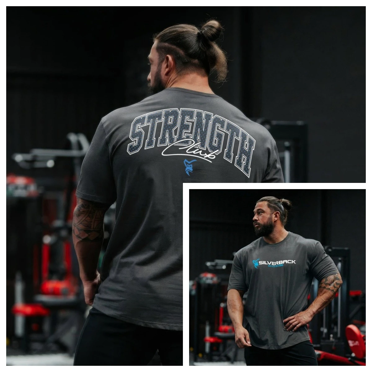2026 GYM Gorilla Print T-shirt Strength Club 2026 T-Shirt – Silverback Gymwear
