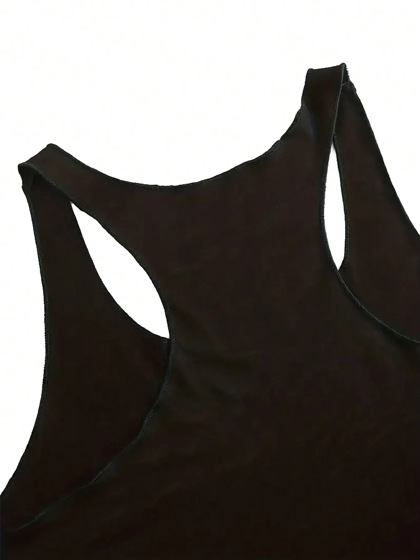2026 Women's Summer New Casual Slogan Printed Solid Color Tank Top, Suitable for Daily Travel, Comfortable to Wear
