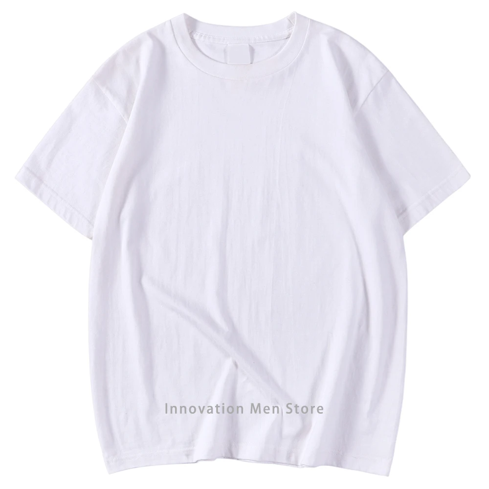 New Candy Color 100% Cotton T-Shirts Men Women 14 Colors Oversized Short Sleeves High Quality Brand Tee Clothing Soft T Shirts