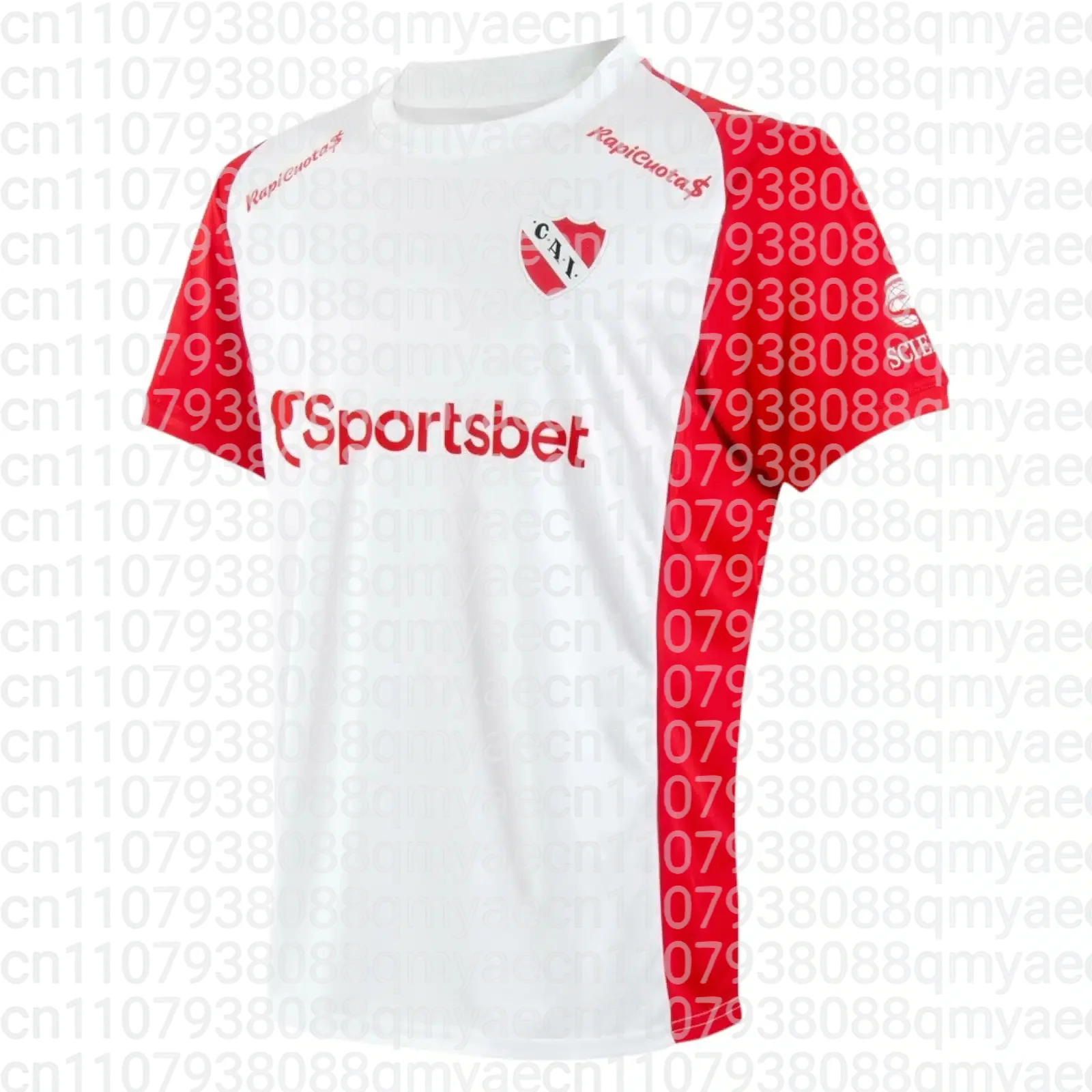 2026 Argentine Football CA Independiente Team Short Sleeve 3D Printed Family Matching Comfortable Sports Y2k Breathable Sweat