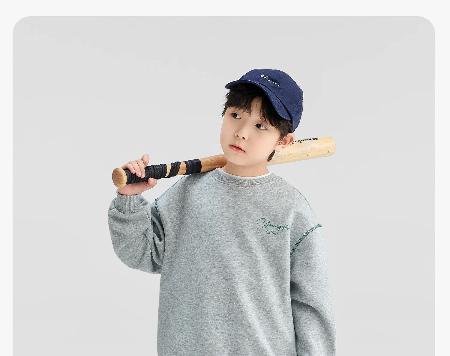Spring Autumn Teenager Boys Sweatshirts Fashion Letter Print Cotton Long Sleeve Sports Top For 4-14 Years Kids Children Clothes