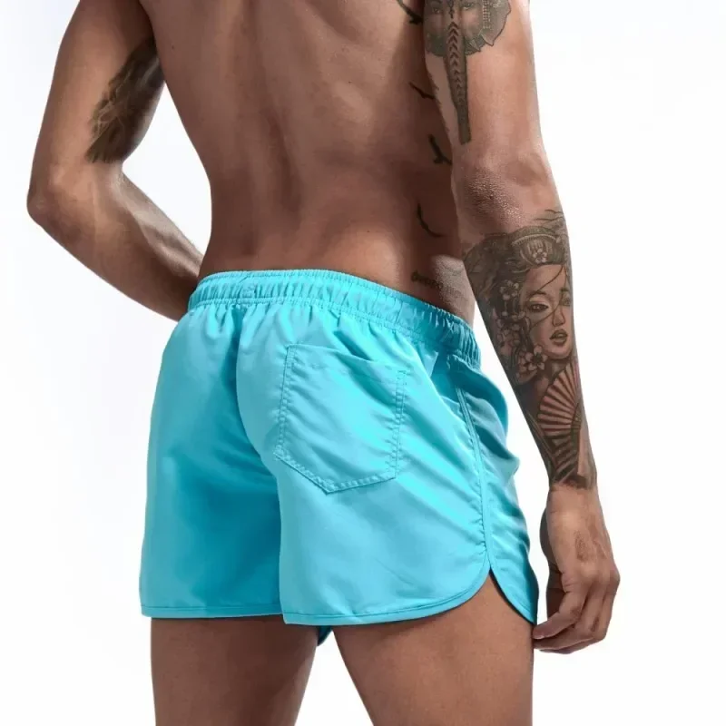 Men's Beach Shorts Lonsdale-Print Sport Running Pants Shorts Swimwear Movement Quick Dry Surf Shorts Swimwear
