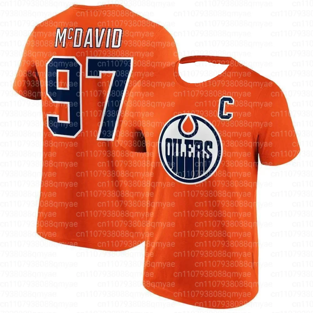 Summer New Men's Short Sleeved T-shirt 3D Printed Ice Hockey American Sports T-shirt Casual Short Sleeved Top FamilyMatching