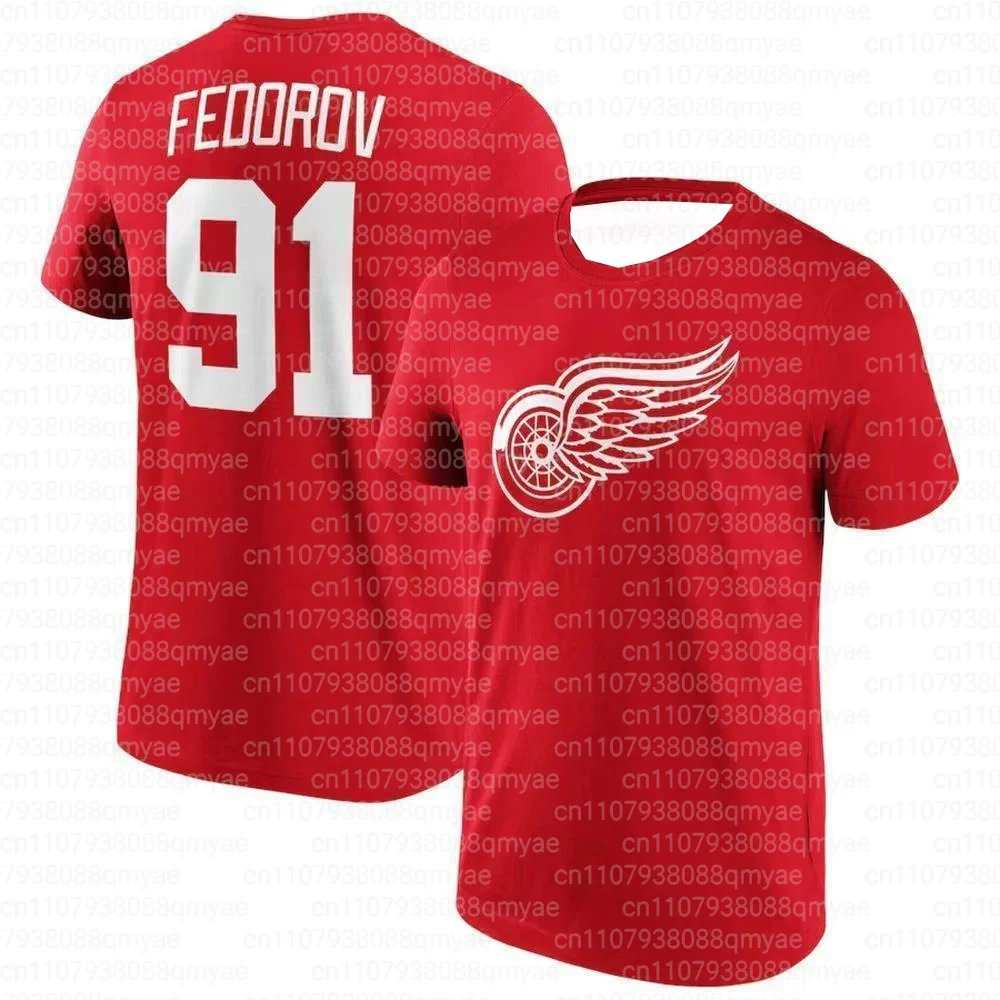 Summer New Men's Short Sleeved T-shirt 3D Printed Ice Hockey American Sports T-shirt Casual Short Sleeved Top FamilyMatching