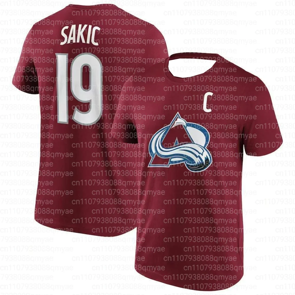 Summer New Men's Short Sleeved T-shirt 3D Printed Ice Hockey American Sports T-shirt Casual Short Sleeved Top FamilyMatching