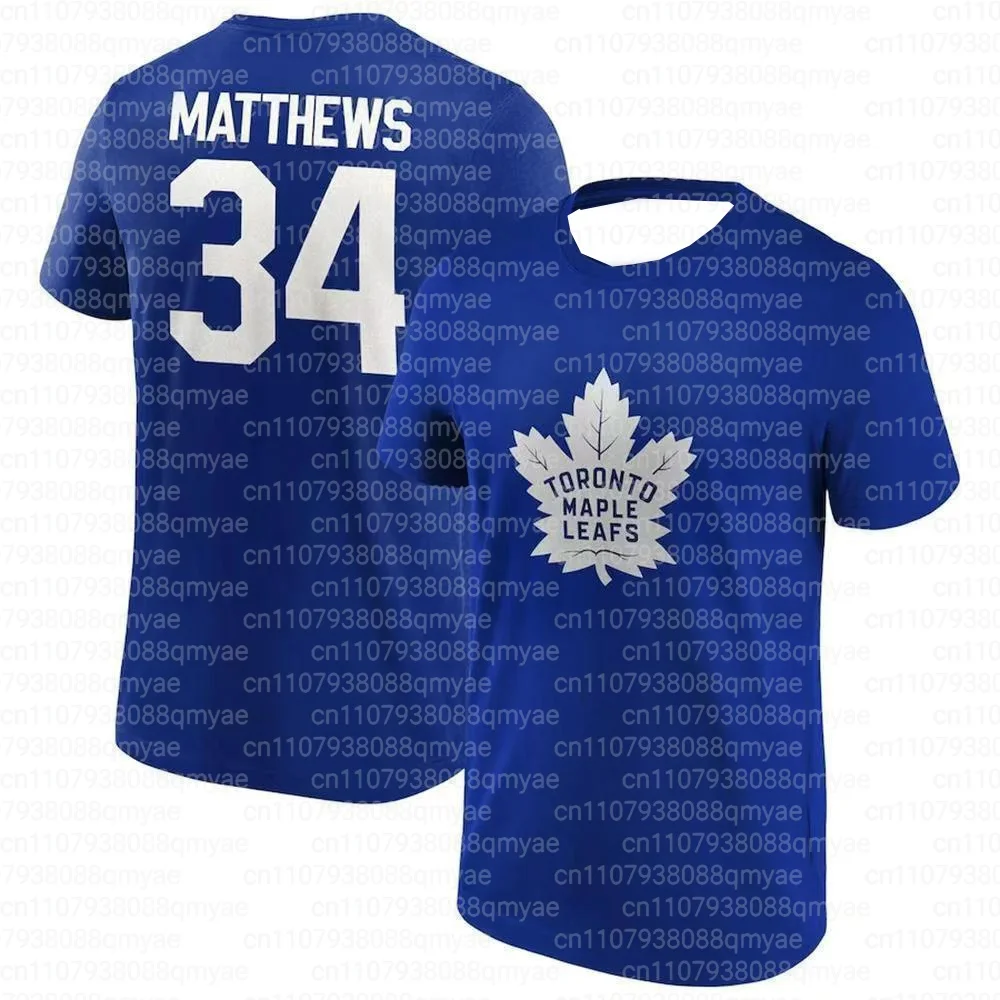 Summer New Men's Short Sleeved T-shirt 3D Printed Ice Hockey American Sports T-shirt Casual Short Sleeved Top FamilyMatching