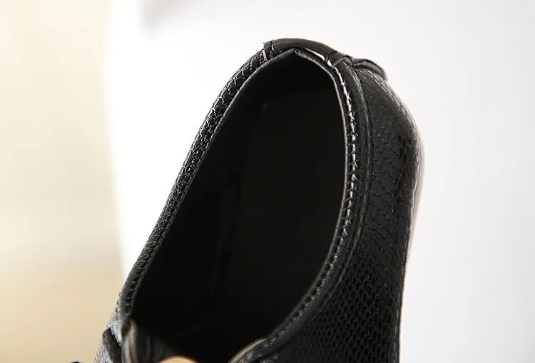 2026 Boys Leather Shoes Kids Flats Lace-up Children's Wedding Shoes For Toddlers Boy & Big Boys Fashion For Performance
