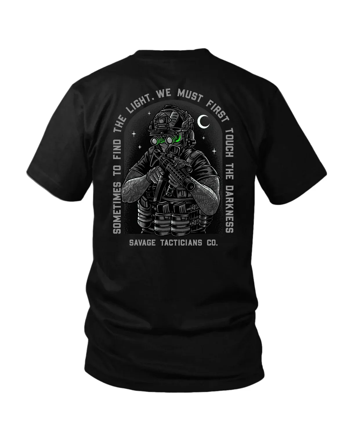 Darkness – Savage Tacticians Exhaust Ventilation for Cooling Suitable for Exercise Wear