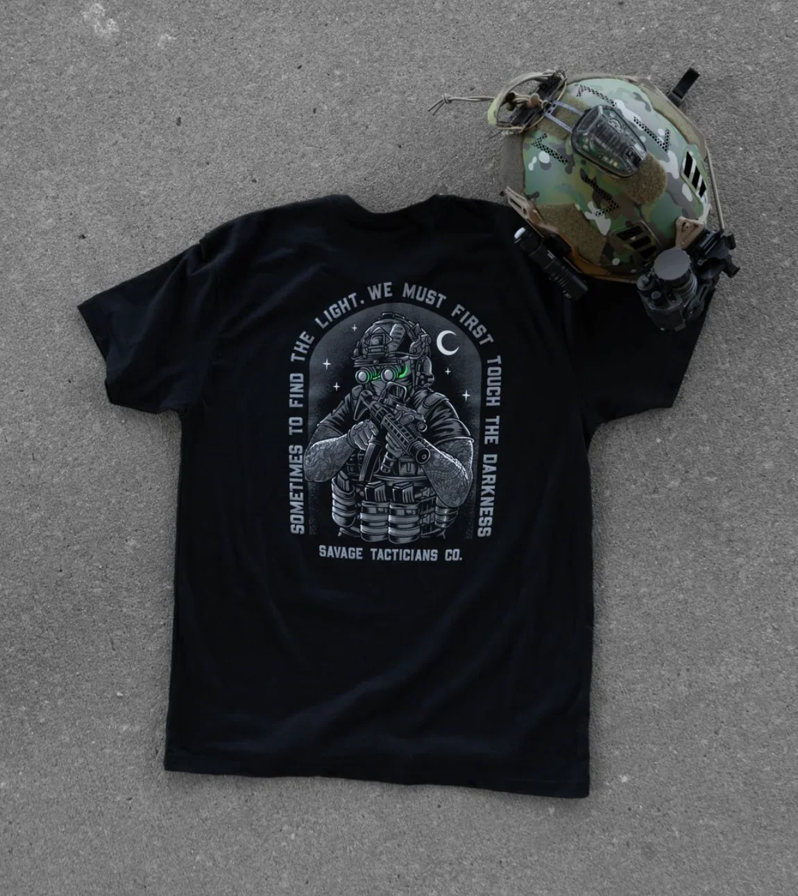 Darkness – Savage Tacticians Exhaust Ventilation for Cooling Suitable for Exercise Wear