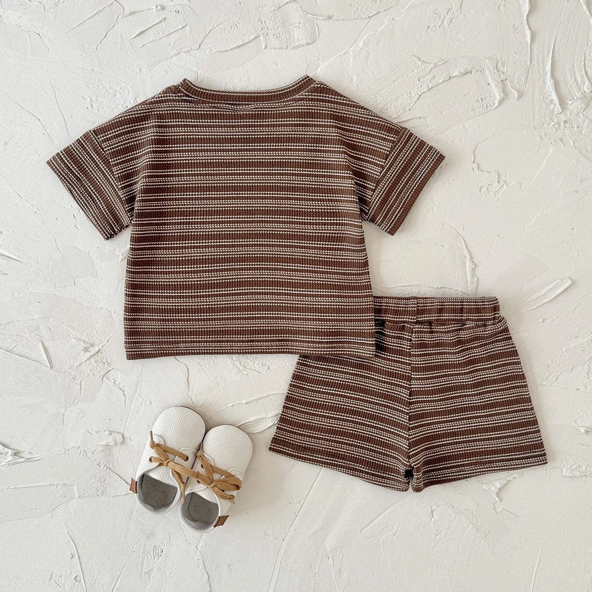 New Summer Baby Girl Clothes Suit Boys Clothing Children Striped T-Shirt Shorts 2Pcs/Sets Toddler Casual Costume