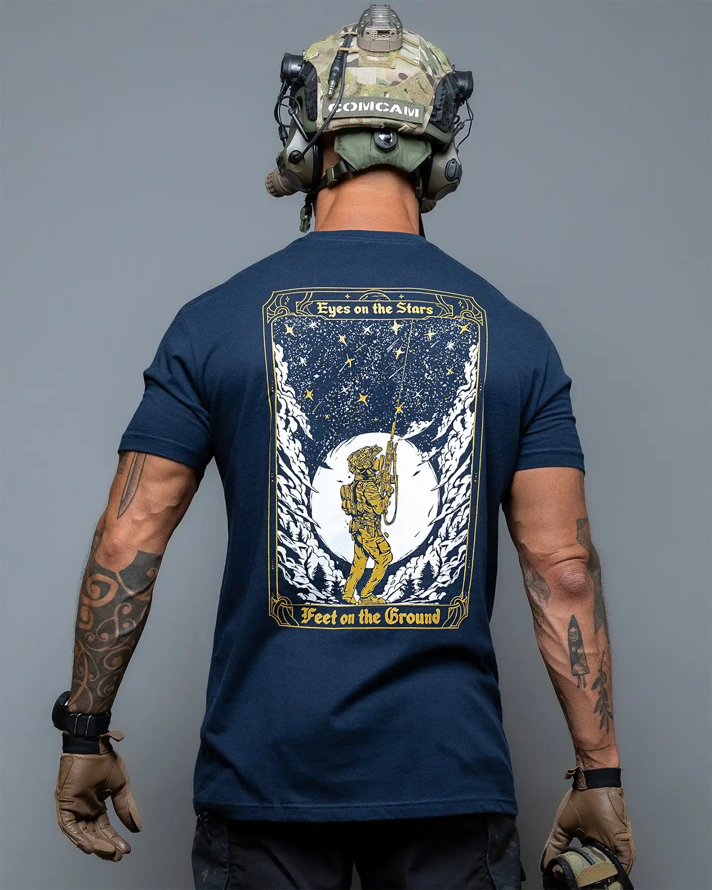Eyes on The Stars _ T-Shirt - Suitable for Sports Wear Pure Cotton