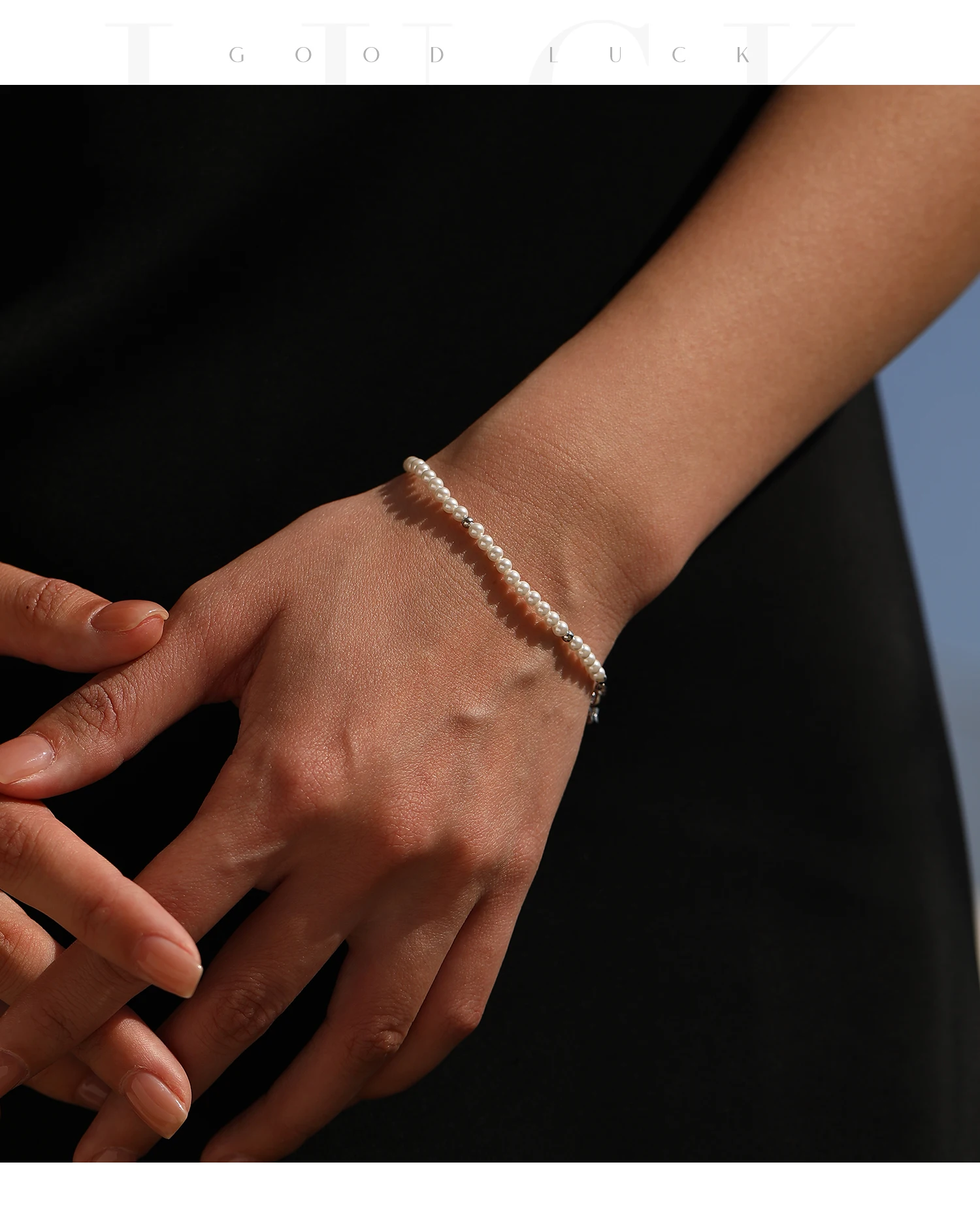 MODIAN Elegant Pearls Beaded Bracelet 925 Sterling Sliver Sweet Shining Star CZ Bracelet For Women Fine Jewelry Gifts