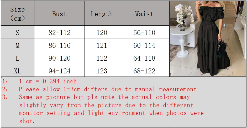 2026 Elegant Women's Off Shoulder Ruffle Sleeve Dress Fashion Solid Color Elastic Waist Tiered Maxi Dresses