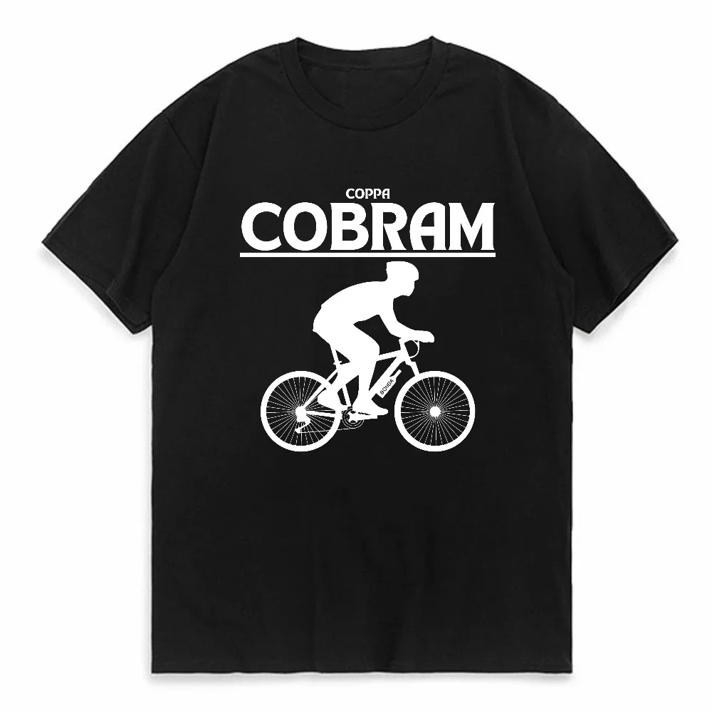 Fantozzi Cobram Cup Vintage Washed Short Sleeve T-Shirt Homme Casual Versatile Soft Stylish Comfortable Everyday Tee