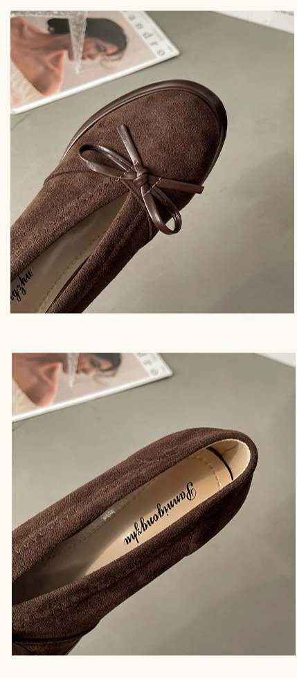 Women's High Heels 2026 Spring Autumn New Vintage Fashion Bow Knot Party Chunky Heels Outdoor Non Slip Luxury Mary Jane Shoes