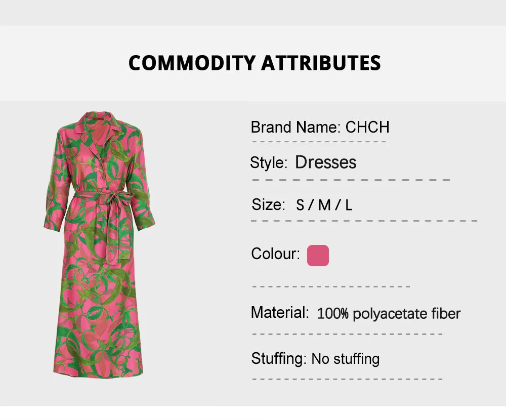 Women's Dress Fashionable and Elegant Single Breasted Lace Design Casual Ladies Dress