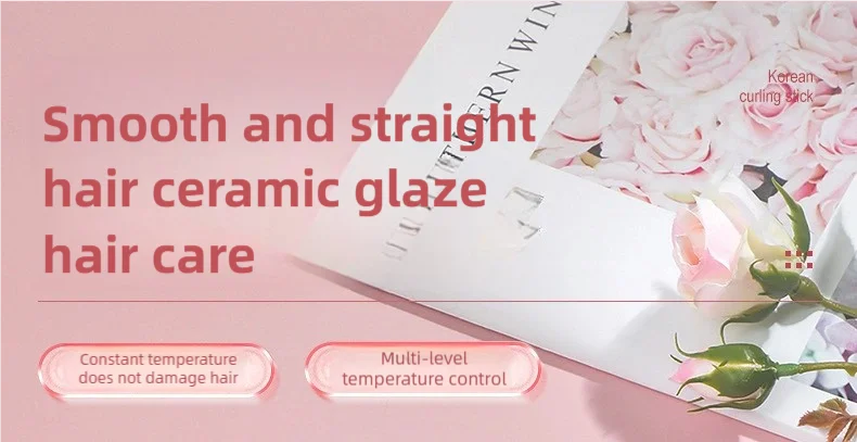 TINSOL 2-in-1 Straightening and Curling Iron Infrared Hair Straightener Wave Plate Curling Iron with Digital Temperature Display