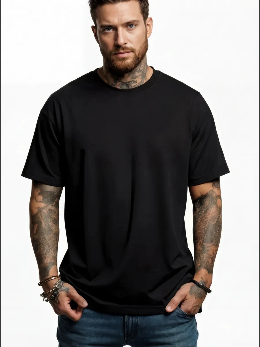 Lord of 40000 Nights, We Are with You! Gothic Style Round Neck T-shirt, Casual Short Sleeved for Board Game Players