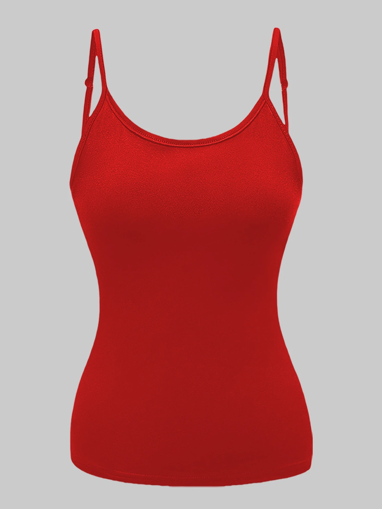 Summer Fashion Versatile Casual Breathable Micro Elastic Fabric Sleeveless Strap Top New Women Tank Top Strap Slim Top