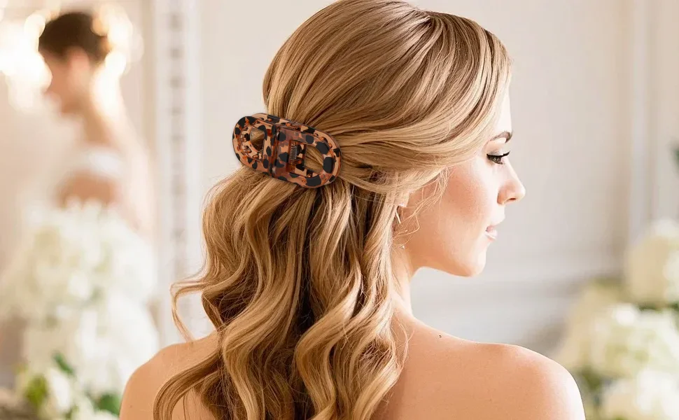 Magnetic Hair Clips for Women Strong Hold No-Slip No Crease 2-in-1 Hair Styling Clips Gentle on All Hair Types Hairstyles