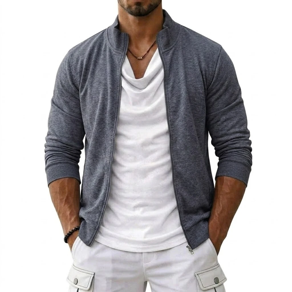 Outdoor Zip Up Sweatshirts Man Men's Hoodie Coats Gym Lightweight Long Sleeve Cardigan Autumn Work Jackets Luxury Clothes Man