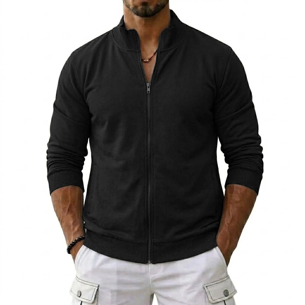 Outdoor Zip Up Sweatshirts Man Men's Hoodie Coats Gym Lightweight Long Sleeve Cardigan Autumn Work Jackets Luxury Clothes Man