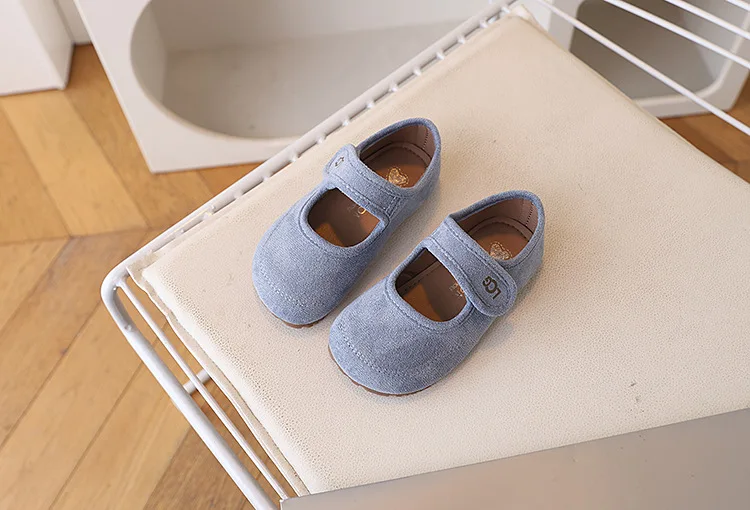 Children's leather shoes 2026 spring autumn new Korean girls' frosted soft soled princess shoes Super Soft Comfortable Sandal