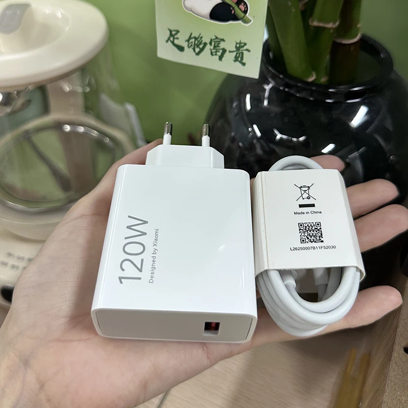 Original Xiaomi 120W Charger Turbo Fast Charge Charger Adapter for Xiaomi 17 15 14 13 Pro Ultra 17T Charger POCO X7 X8 Pro Redmi