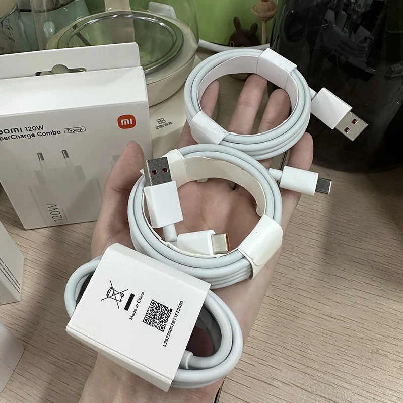 Original Xiaomi 120W Charger Turbo Fast Charge Charger Adapter for Xiaomi 17 15 14 13 Pro Ultra 17T Charger POCO X7 X8 Pro Redmi