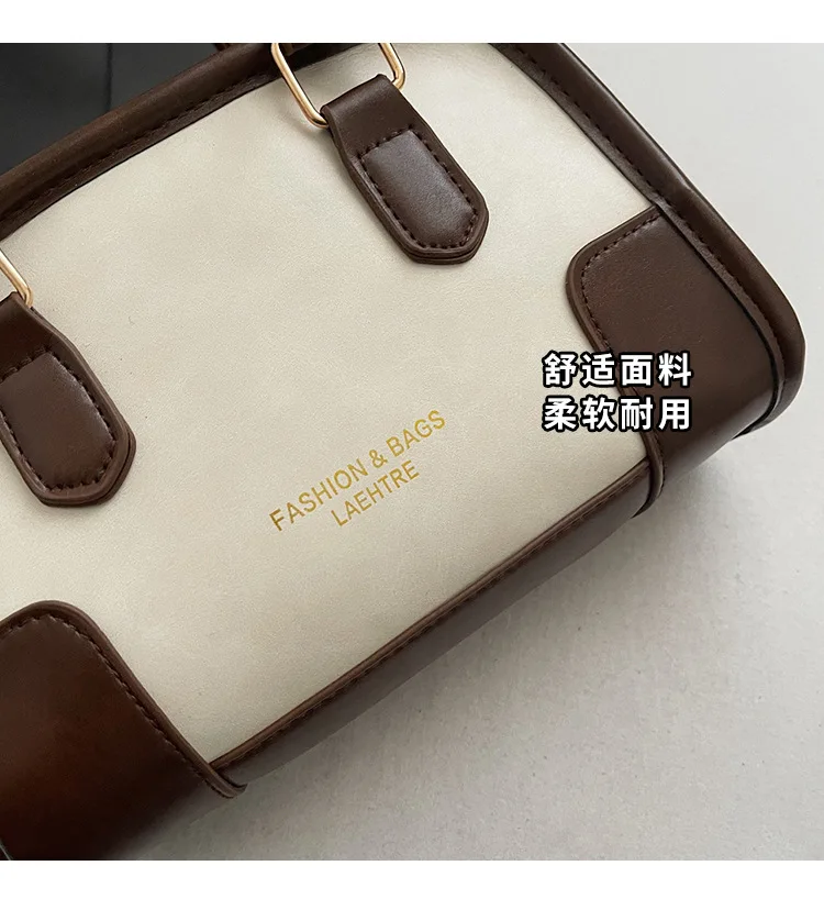 2026 Summer Vintage Small Bag for Women New Fashion Single Shoulder Messenger Bag Women's Handheld Commuter Pillow Bag