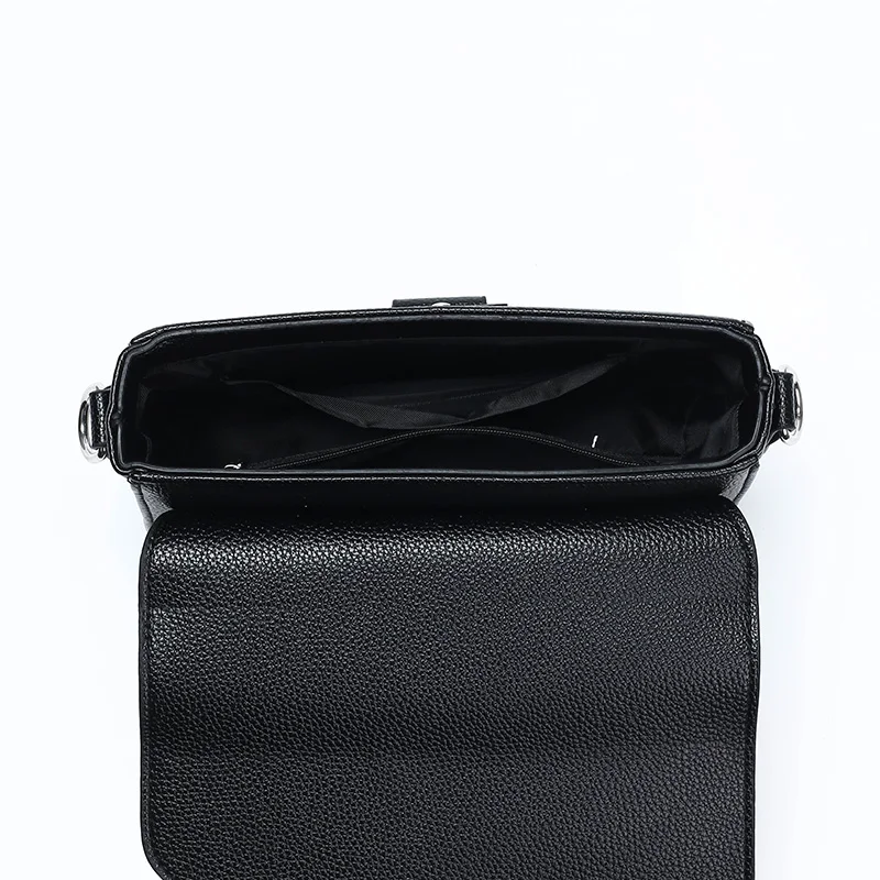 High-End Men's Stylish Crossbody Bag PU Leather Sling Bag Minimalist Business Shoulder Bag Perfect for Daily Commute Travel