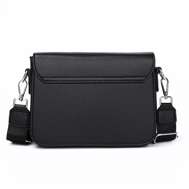 High-End Men's Stylish Crossbody Bag PU Leather Sling Bag Minimalist Business Shoulder Bag Perfect for Daily Commute Travel