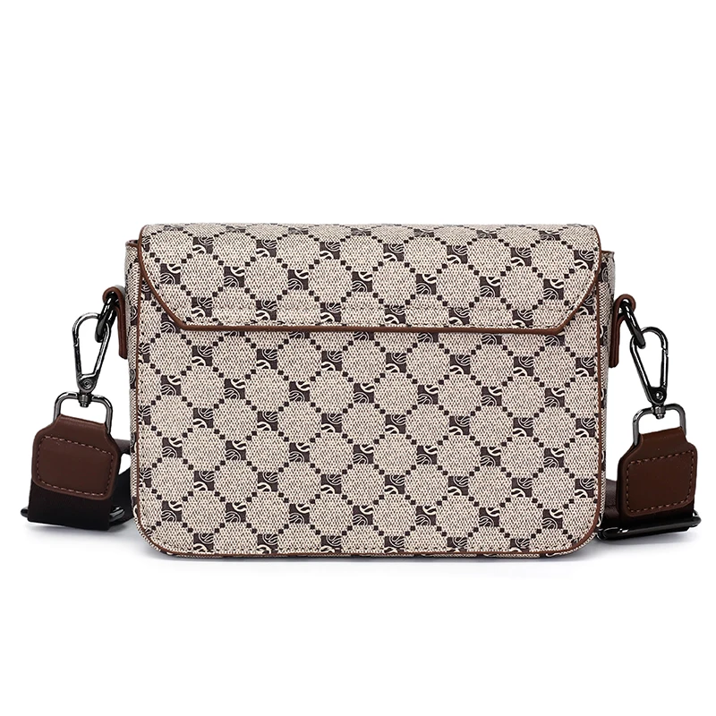 High-End Men's Stylish Crossbody Bag PU Leather Sling Bag Minimalist Business Shoulder Bag Perfect for Daily Commute Travel