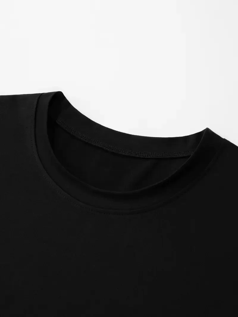 100% Pure Cotton Men's Summer Fashionable Casual Loose Mountain Reflection Printed Fitness Breathable Round Neck Sleeveless Vest