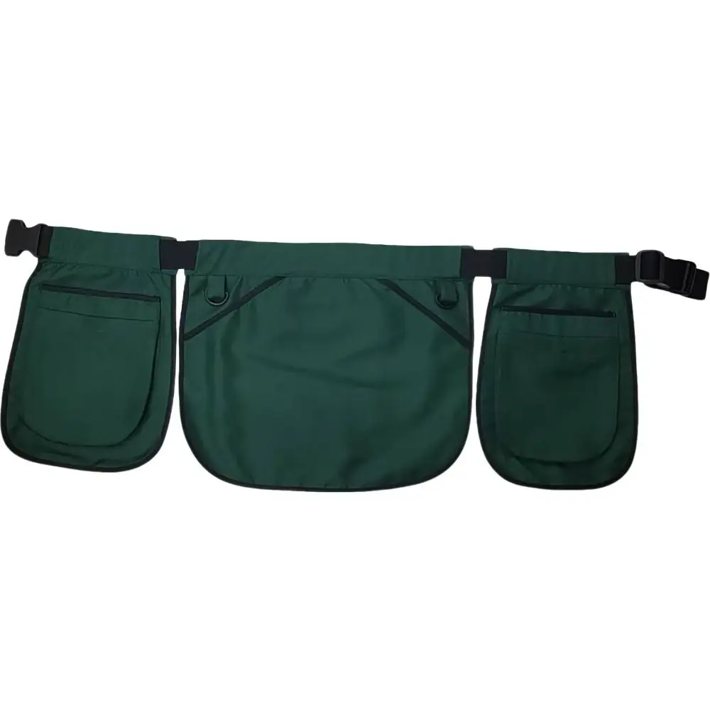 Ethnic Pattern Portable Waist Bag Waterproof Oil-resistant Adjustable Belt Apron Large-capacity Polyester