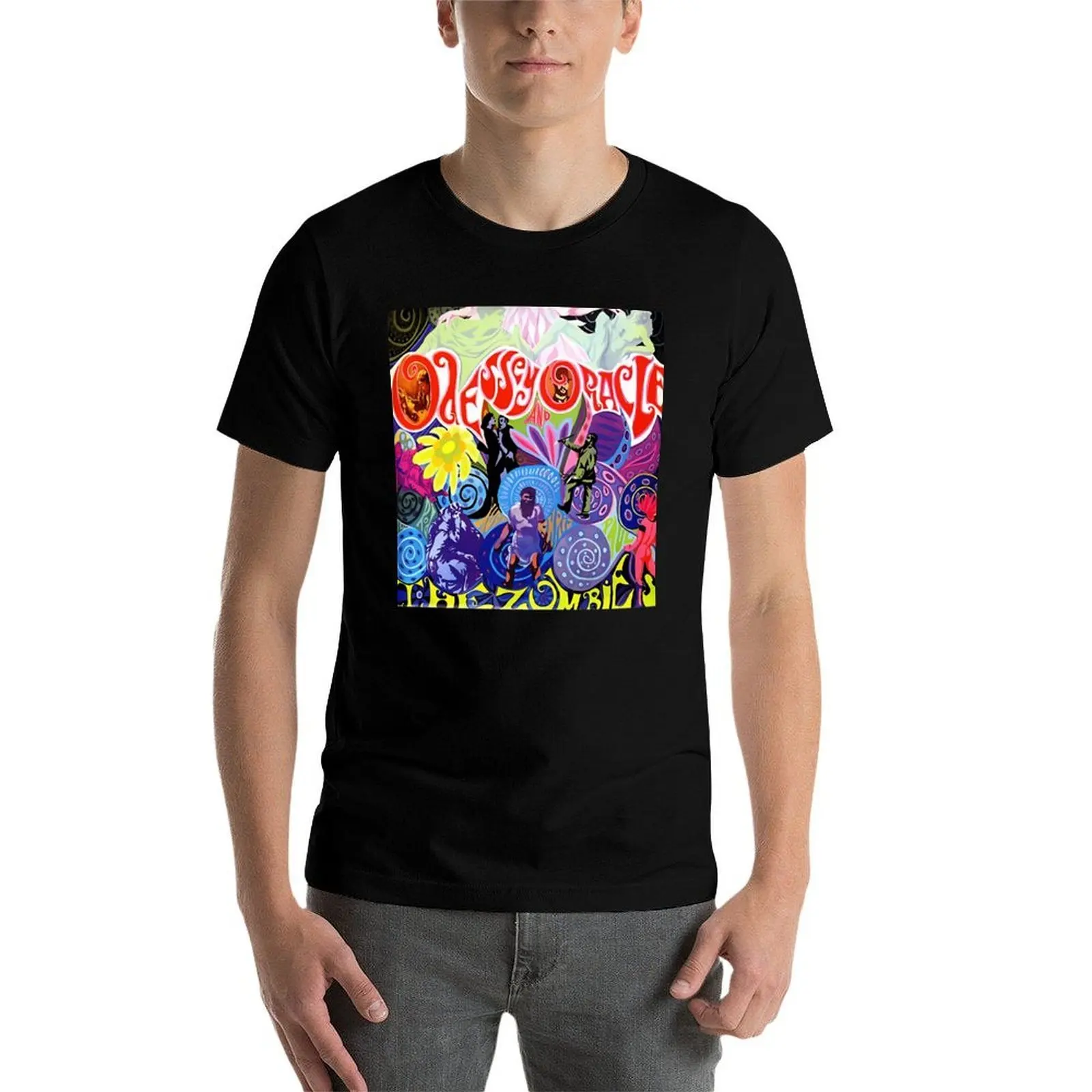 The Zombies Odessey And Oracle T-Shirt t shirts for man graphic vintage men t shirt cotton 100% t shirt man casual T-shirt