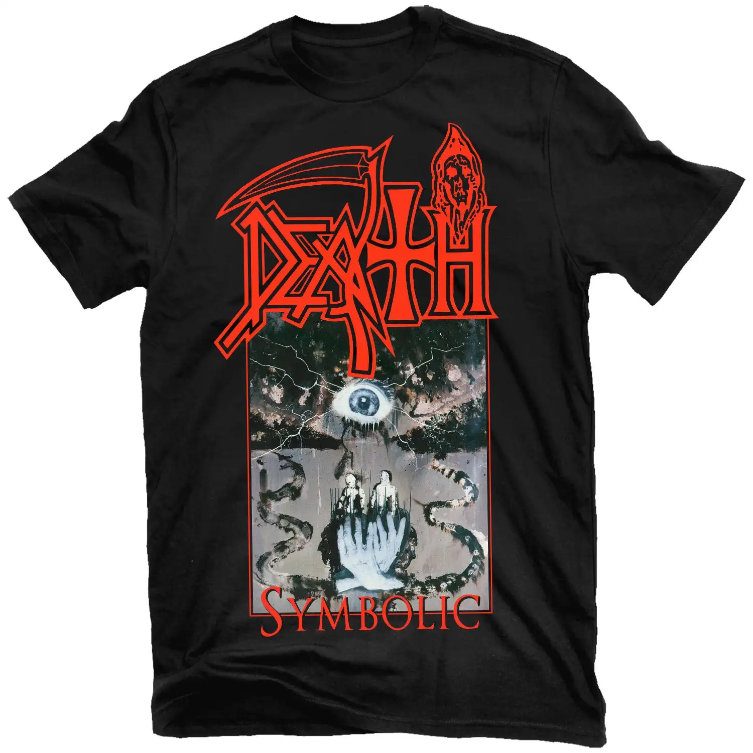 Death Spiritual Healing Heavy Metal Rock Band Style Summer Casual T-Shirt Men's and Women's Luxury Brand Top 2026 New