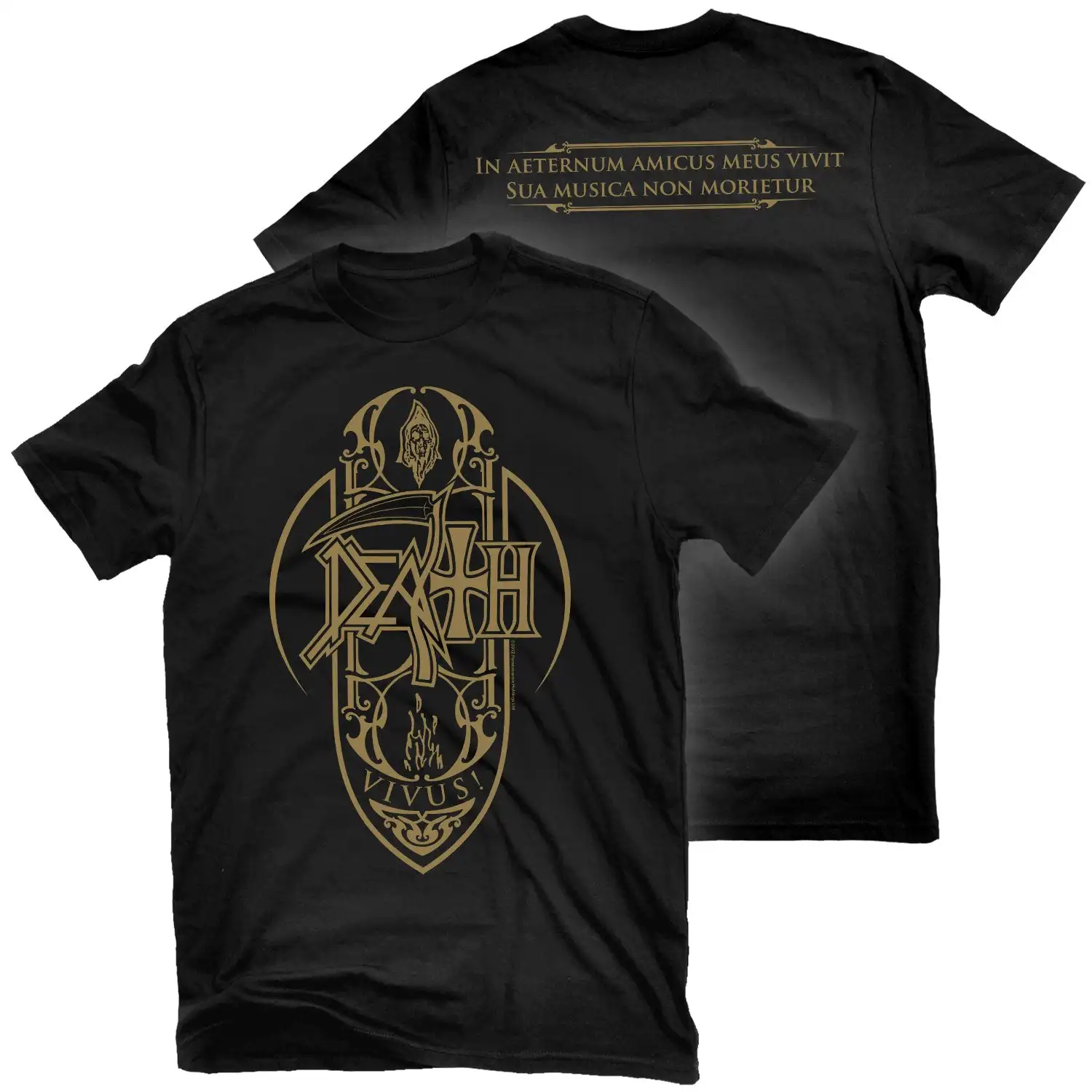 Death Spiritual Healing Heavy Metal Rock Band Style Summer Casual T-Shirt Men's and Women's Luxury Brand Top 2026 New