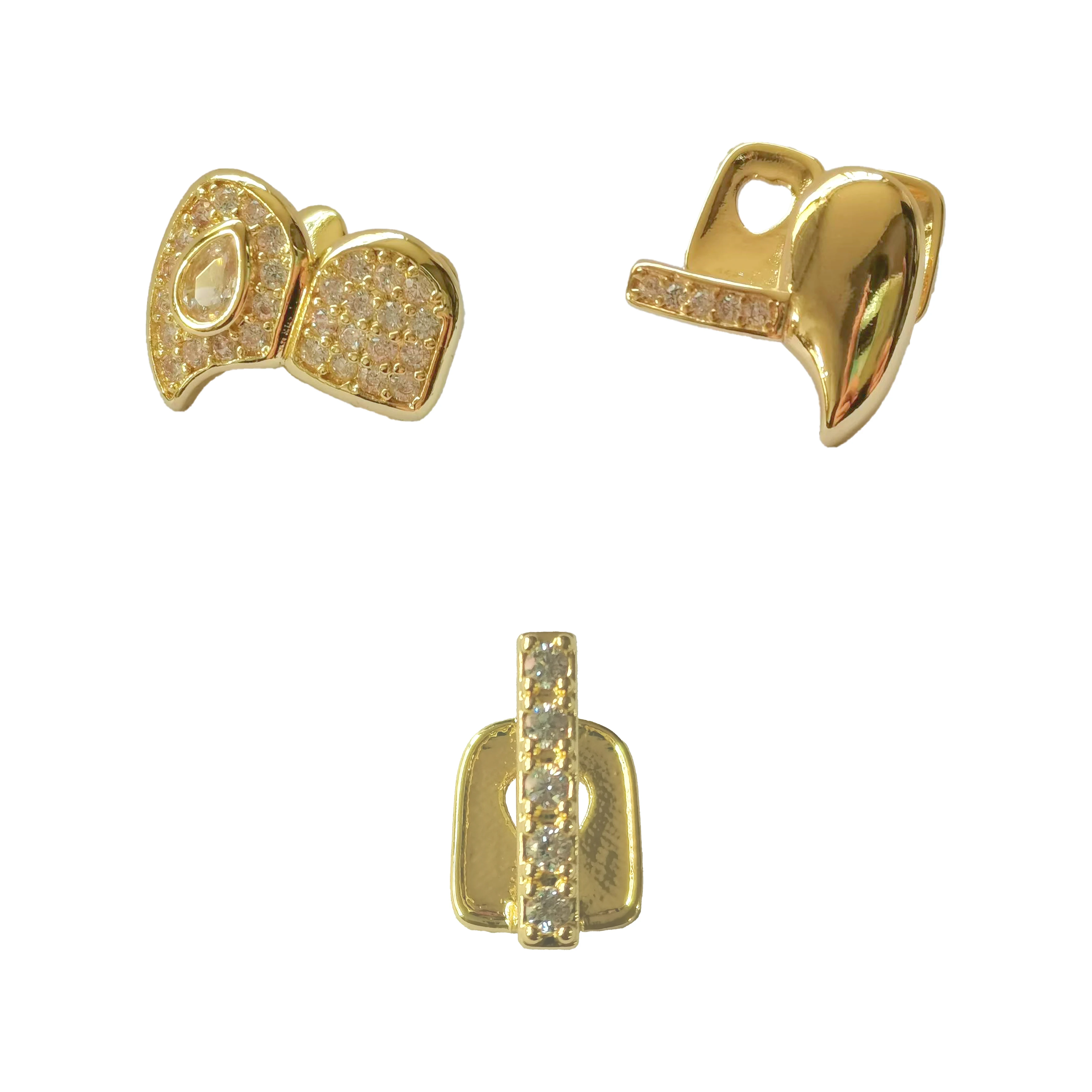 Personalized Fashionable Hip-Hop Three-Piece Tooth Accessories For Men And Women, Suitable For Festivals And Parties.