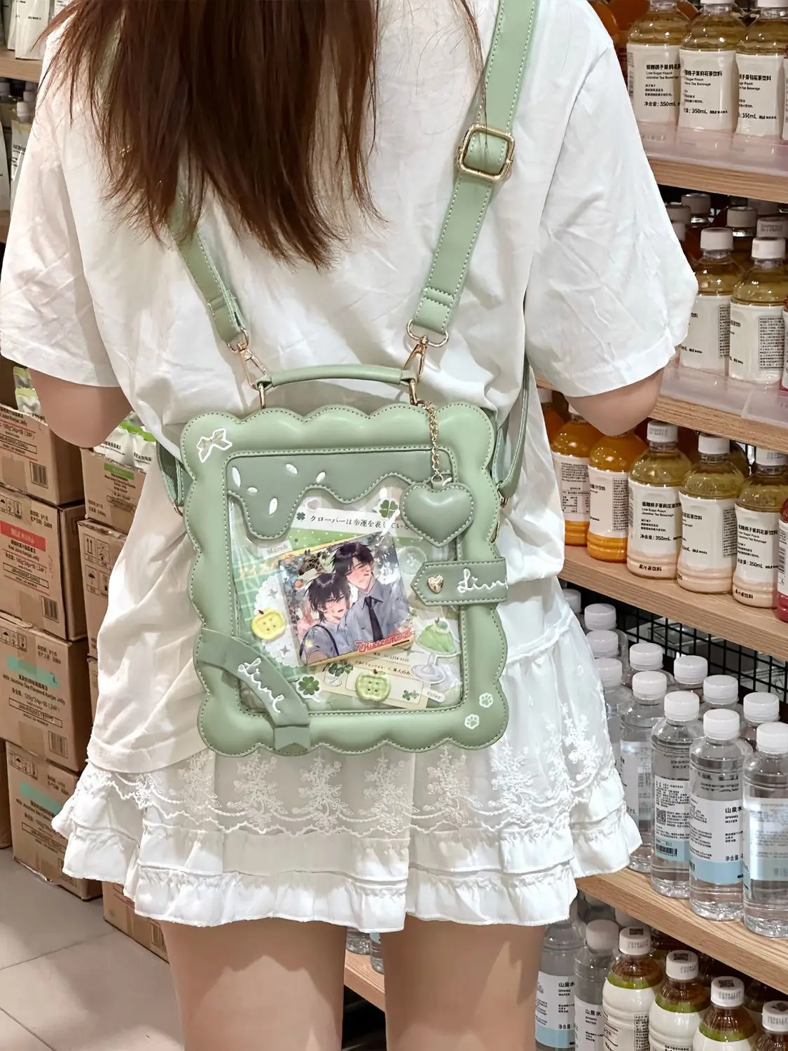 New Original Design Sweet Ita Bag for Girls Fashionable and Luxurious Backpack Dolls Bag Ulzzang Lolita Shoulder Crossbody Bag