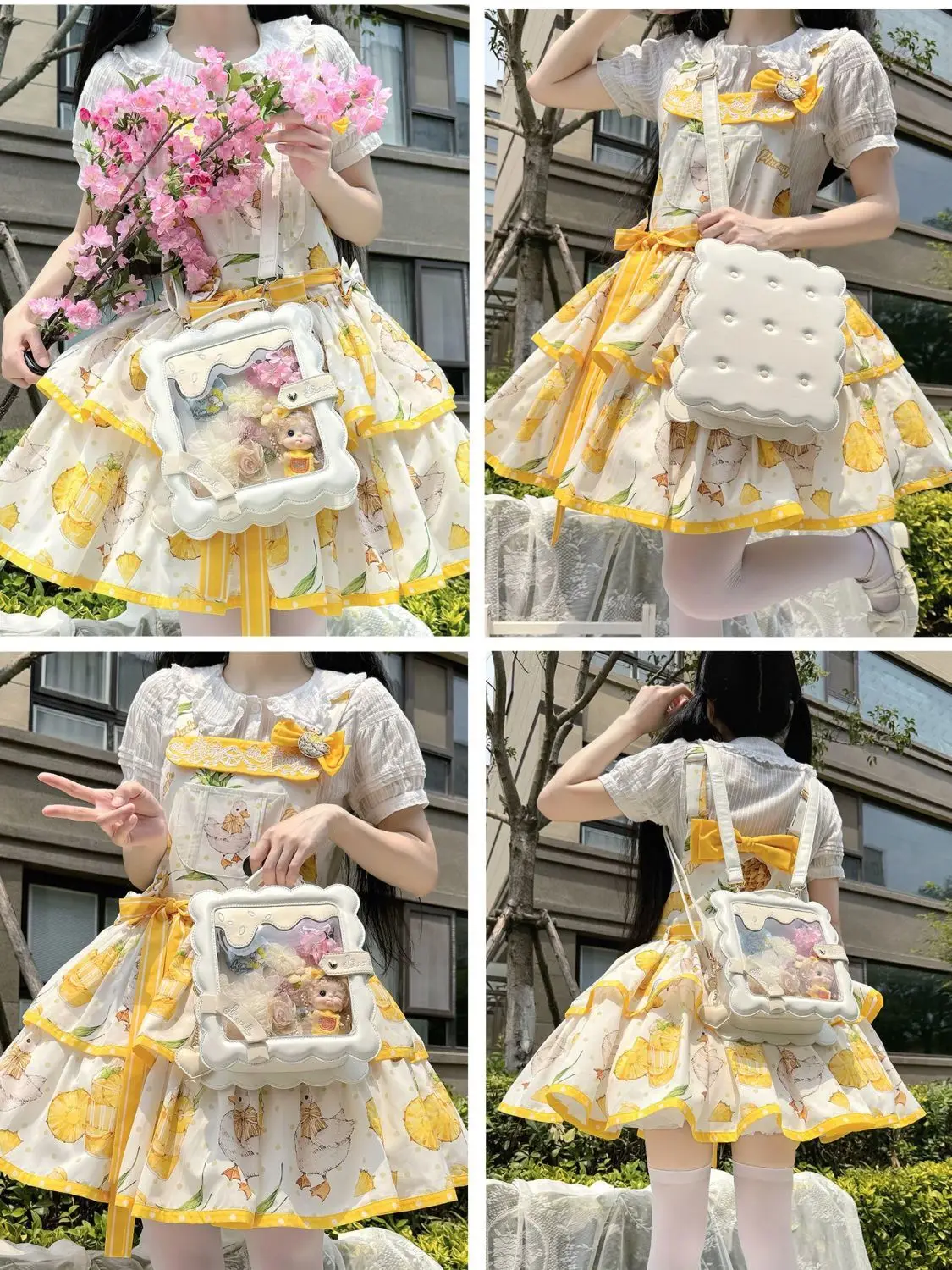 New Original Design Sweet Ita Bag for Girls Fashionable and Luxurious Backpack Dolls Bag Ulzzang Lolita Shoulder Crossbody Bag