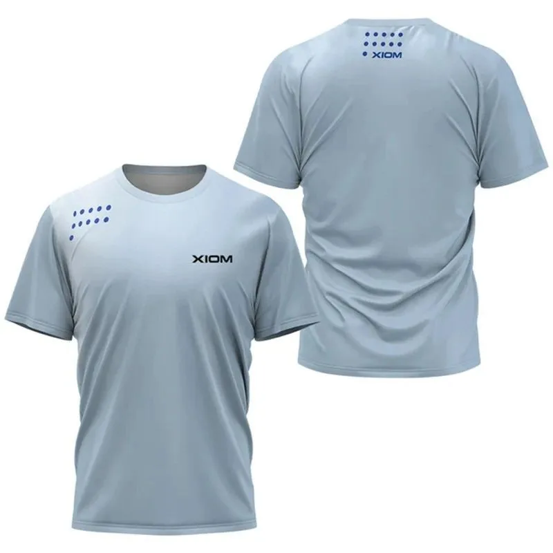 Summer New Model Table Tennis Sport Shirt 3D Fast-Drying T-Shirt for Men and Women Outdoor Sports Training Shirt Streetwear