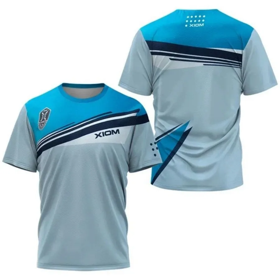 Summer New Model Table Tennis Sport Shirt 3D Fast-Drying T-Shirt for Men and Women Outdoor Sports Training Shirt Streetwear