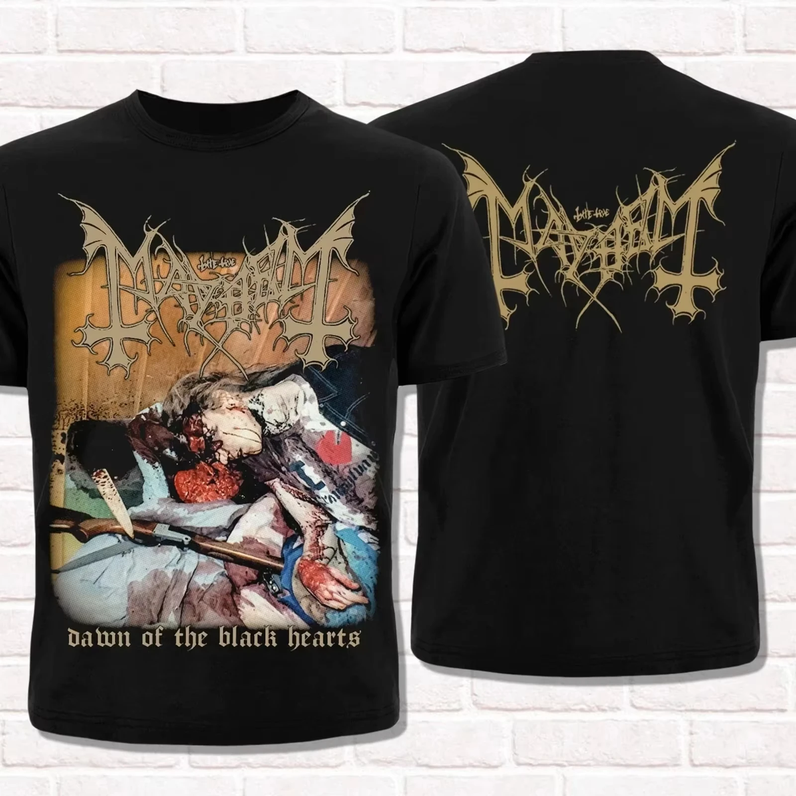 2025 Archgoat T-Shirt Brutal Black Metal War Metal Unholy Style T Shirt Tees Tops Madam Cotton Short Sleeve High Street