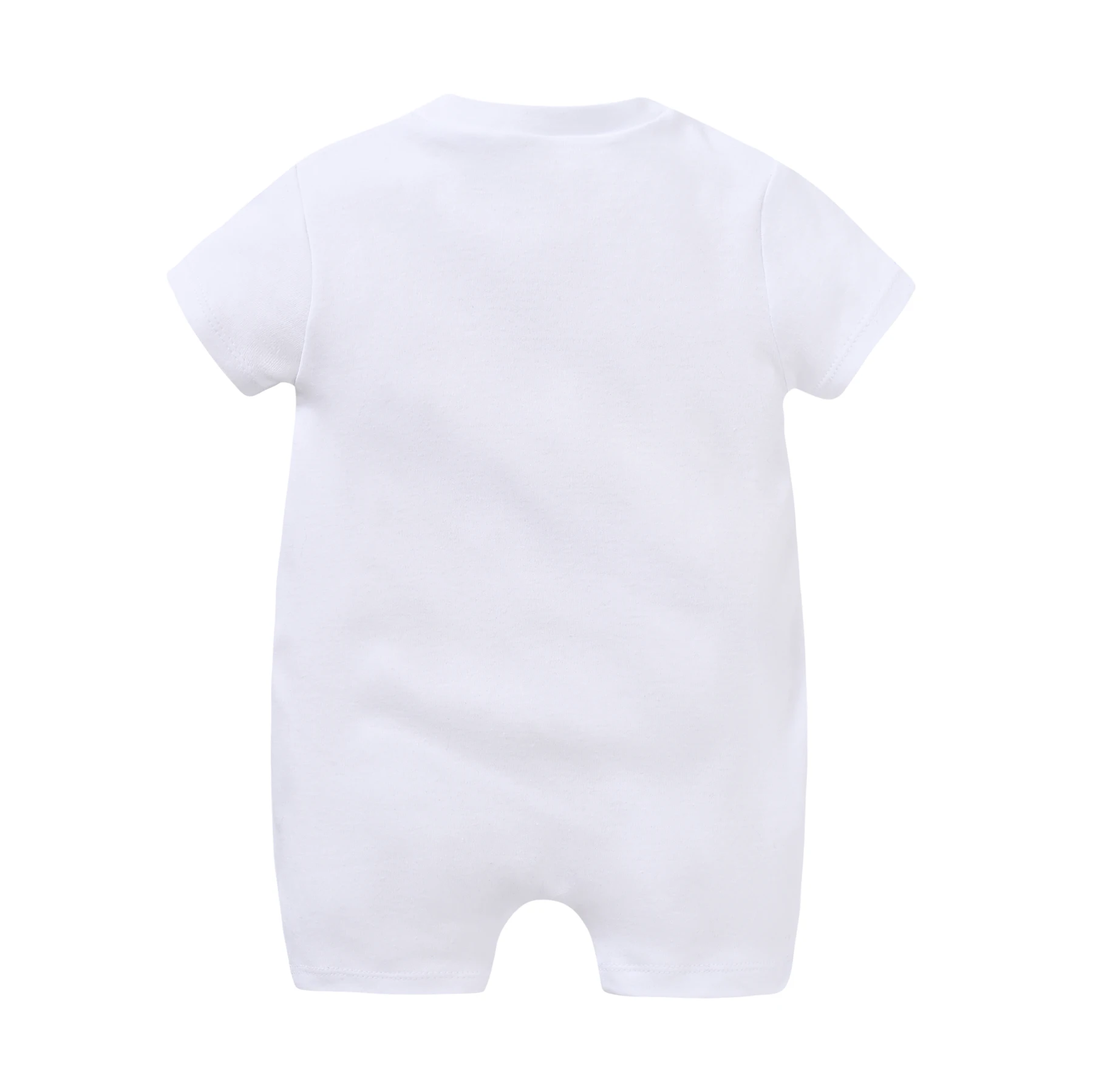 Baby Rompers Multicolor Cotton Short Sleeve Jumpsuit Solid Color Crawl Suit Soft Infant Unisex Body Suit Pure Colors Comfortable