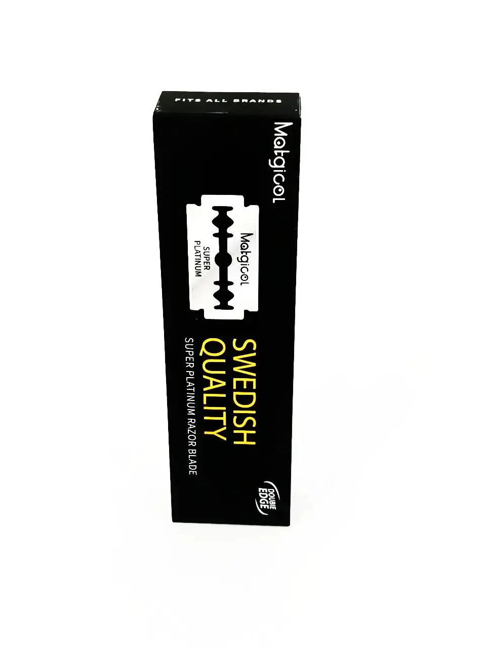 100 Pack Super Platinum Double Edge Razor Blade, Ultra-sharp Stainless Steel for Shaving, Men's Razor Blades One Blade Razor