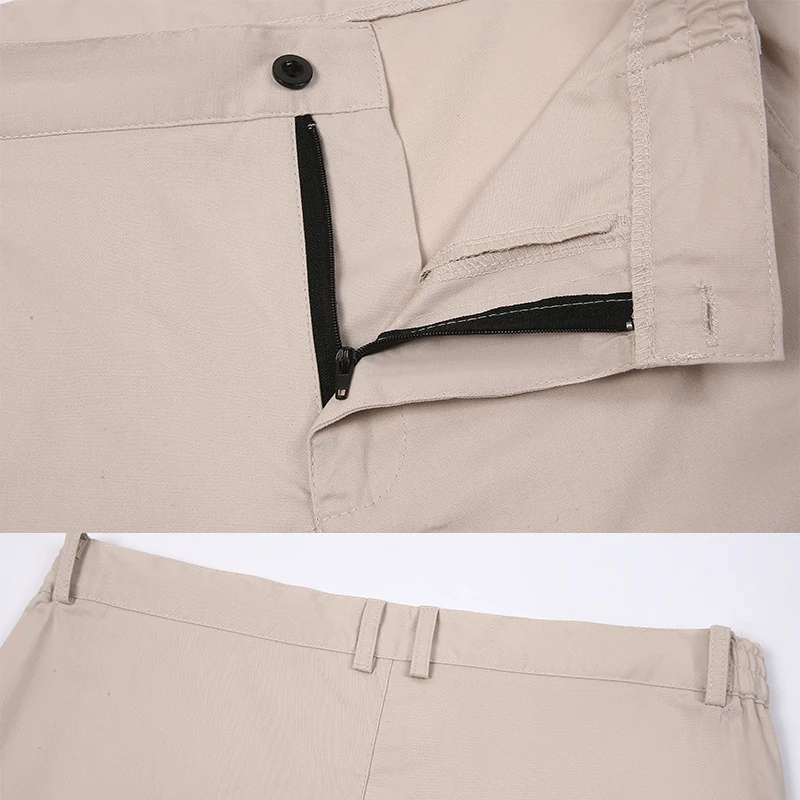 Men 100% Cotton Shorts Summer Business Homme Shorts Casual Fashion High Quality Male Shorts Social Office Short Pants Men